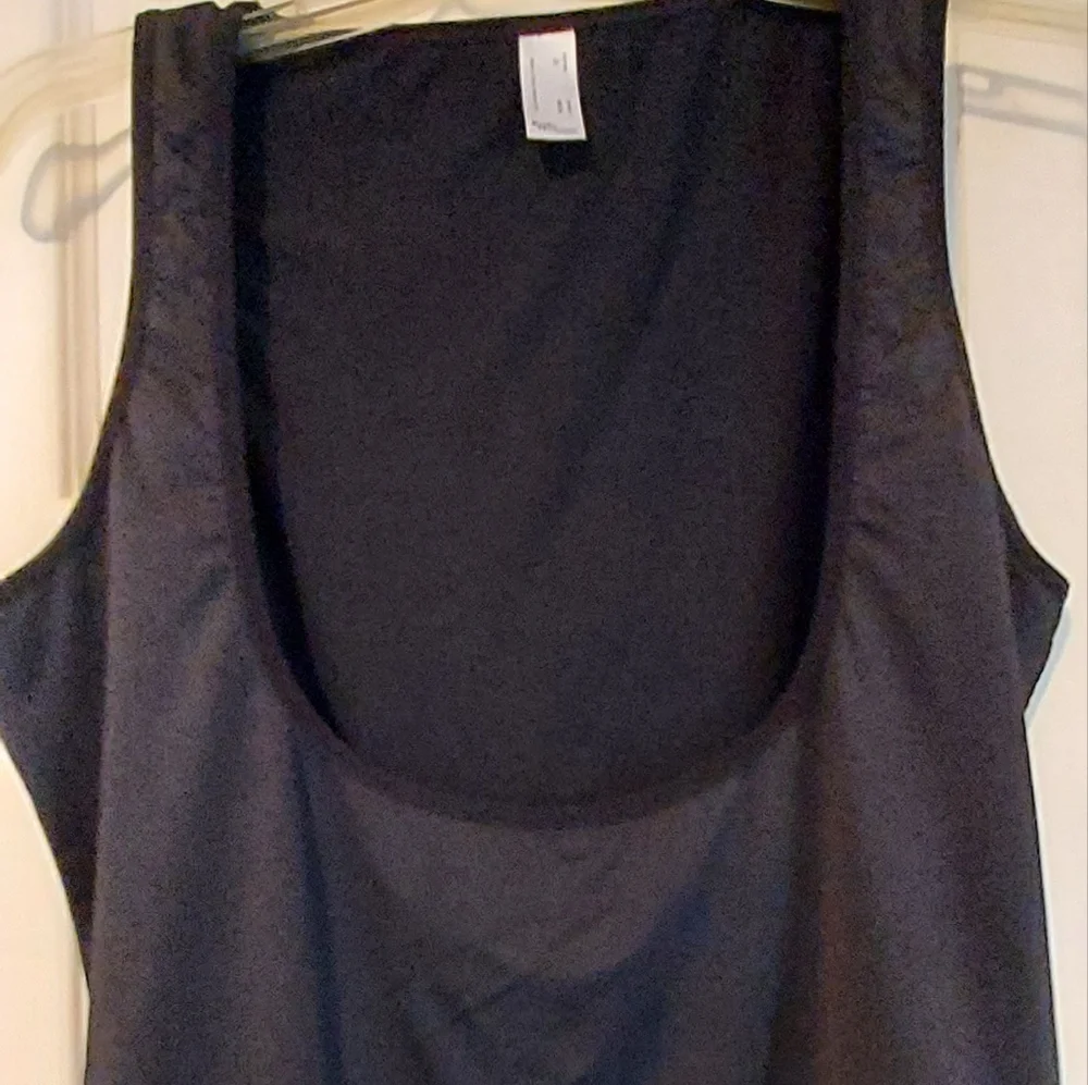 Body Heaven Warners Black Lace Stretch Camisole Tank Top Y2K Goth Siren 2X Plus